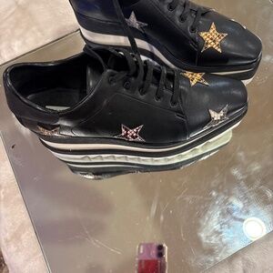 STELLA MCCARTNEY plTform wedge sneaker/ shoe